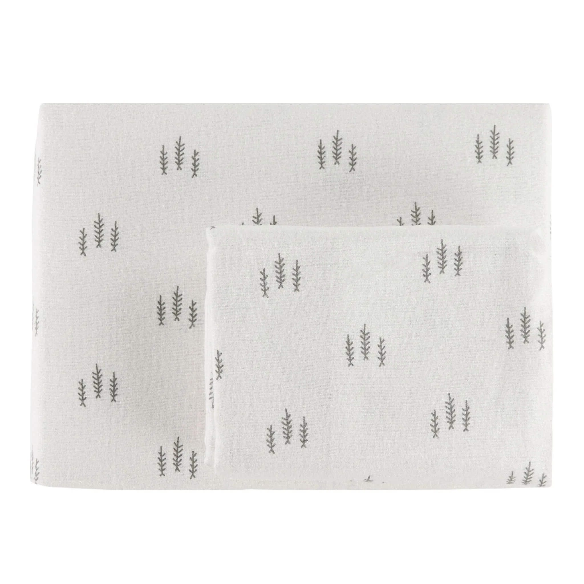 Origami Maison Ensemble Draps Flanelle Lit Simple - Dans le Bois