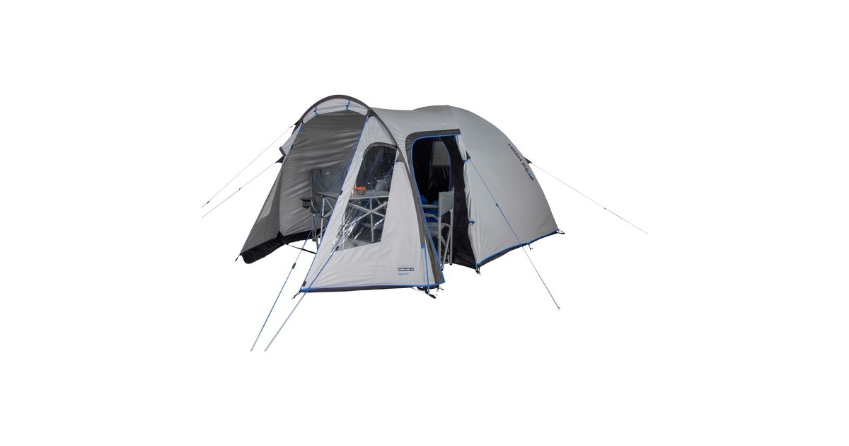 High PeakTessin 5.0 tent  (Lichtgrijs/blauw)