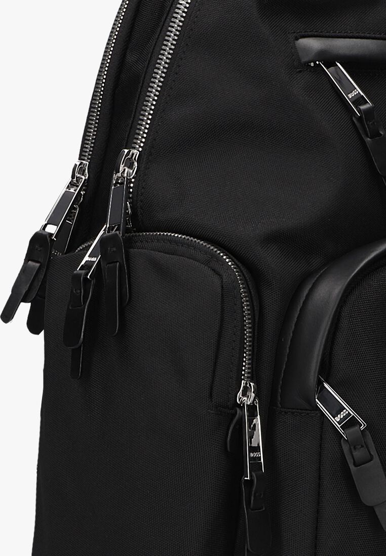 BOSS zwarte boss rugtas highway backpack