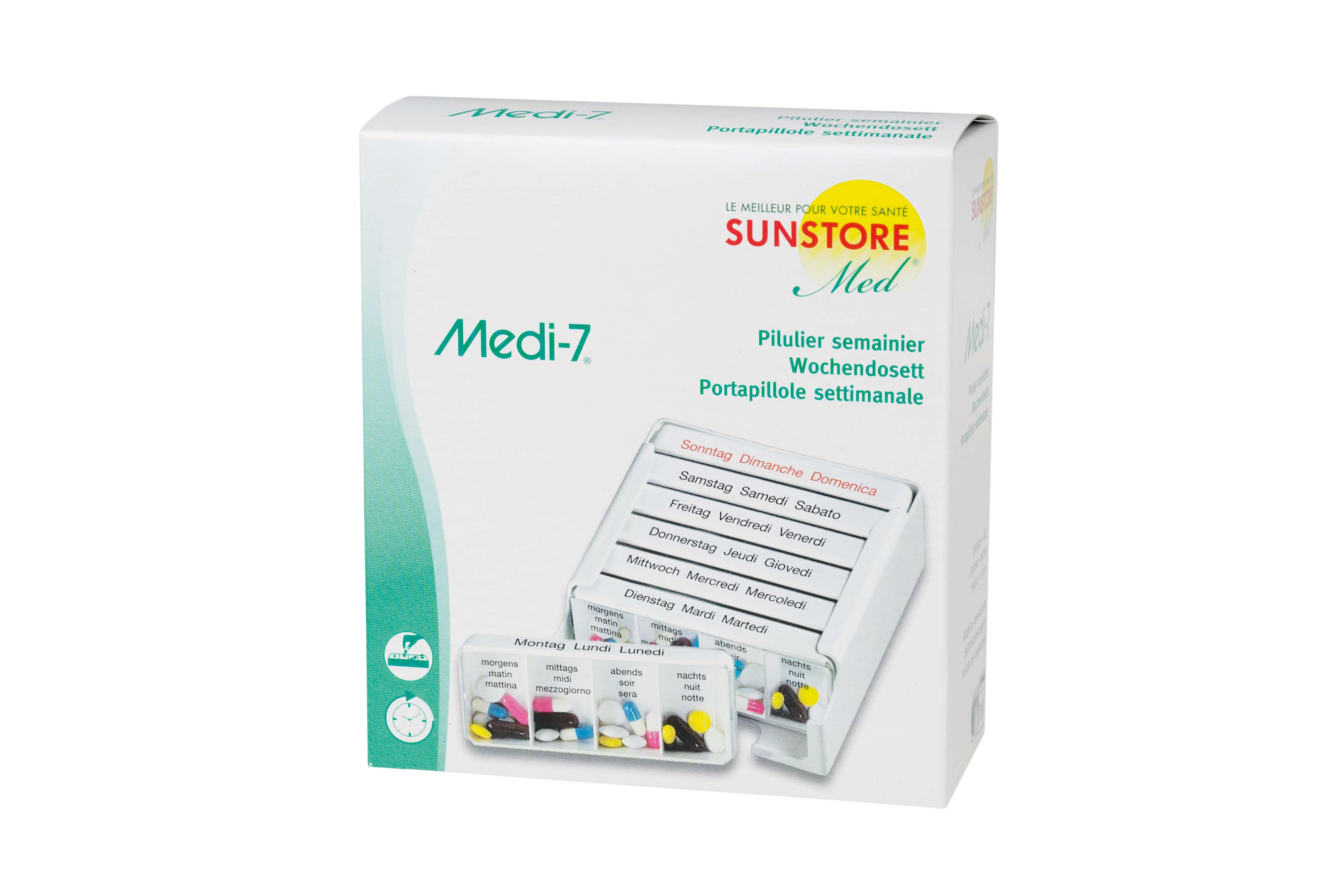 Sun Store Medi-7 Wochendosett<br>1 Stück