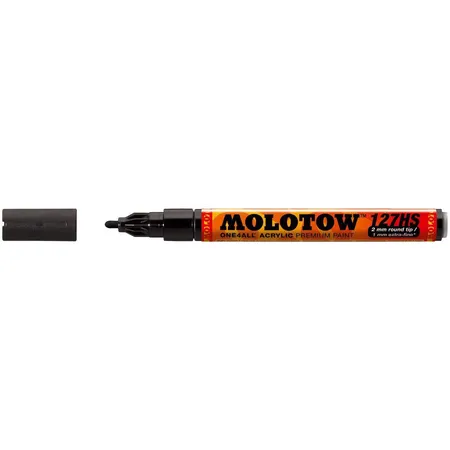 Molotow Permanentmarker ONE4ALL 127 HS, nachfüllbar, 2 mm, signalschwarz