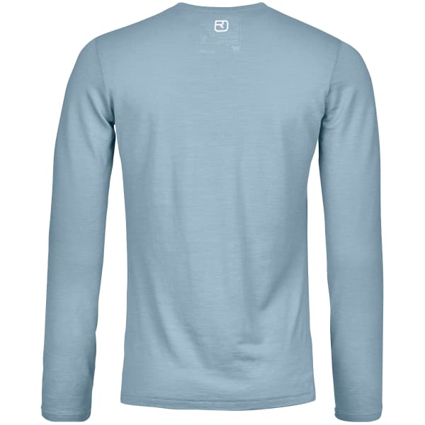 T-shirt thermique ORTOVOX 185 MERINO MTN CUTOUT LS W GLACIER GREY