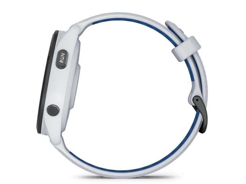 GARMIN Sportuhr Forerunner 265 Music Weiss Smarte Laufuhr