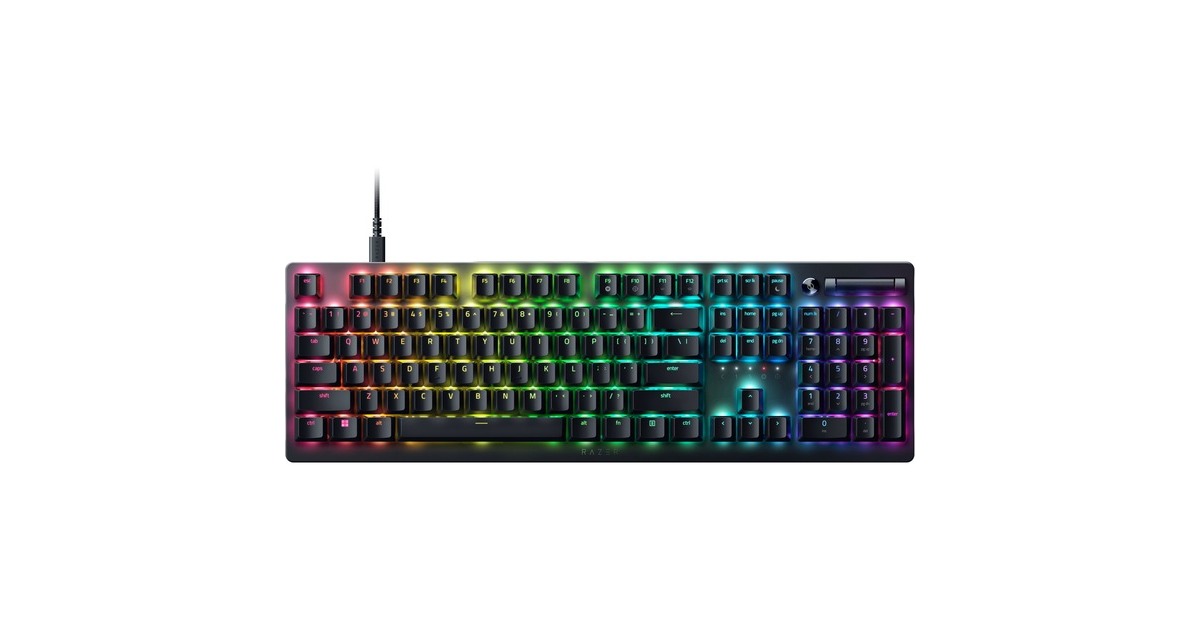 RazerDeathstalker V2, gaming toetsenbord  (Zwart, US lay-out, RGB leds, ABS keycaps)