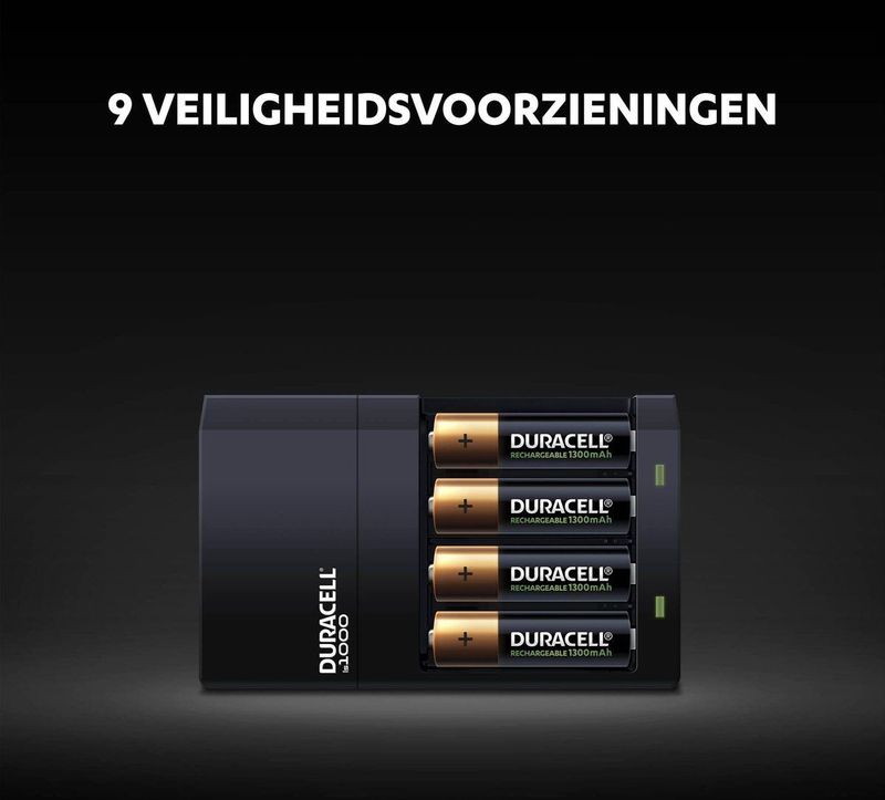 Duracell 4 uur batterij oplader - 1 stuk