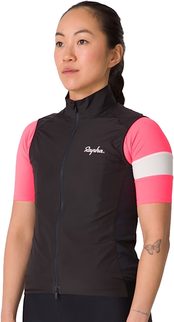 Core Gilet Dame Black/White