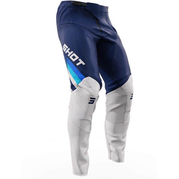 Shot - Pantalon Contact Tracer Bleu / Blanc / Turquoise