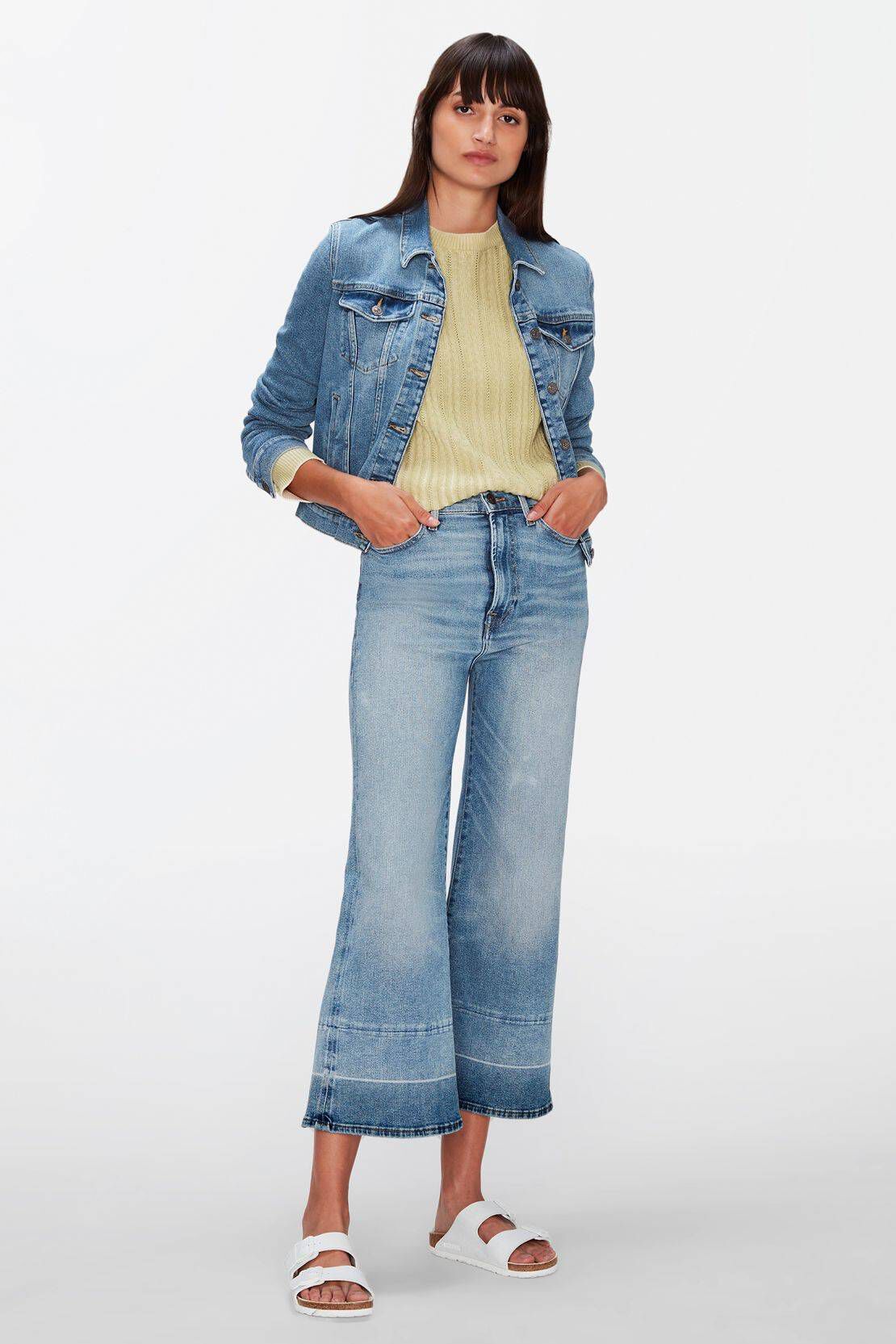 7 for all mankind| Damen Jeans THE CROPPED JO LUXE VINTAGE LEGEND