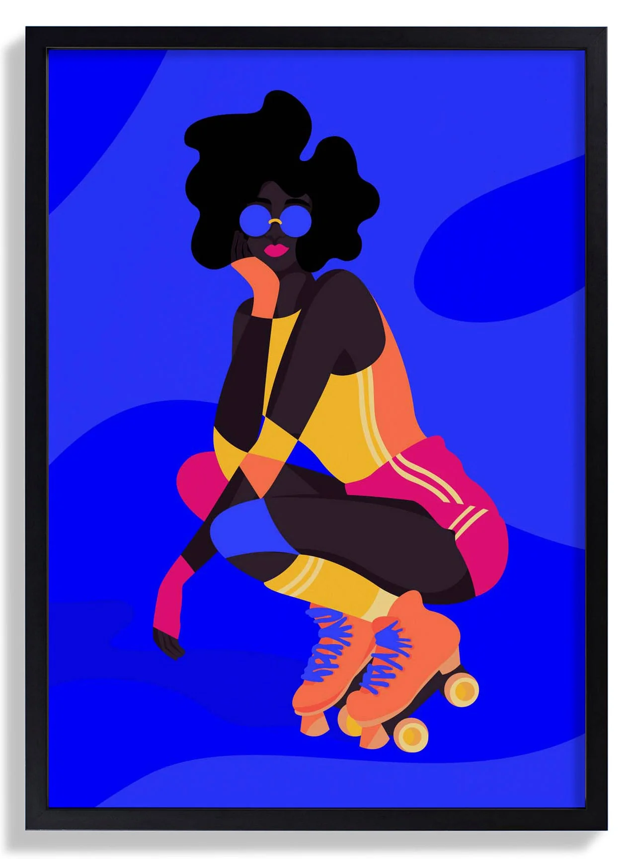 Roller Girl von Sofia Doudine