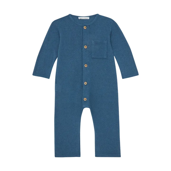 Zhoe & Tobiah Combinaison Boutonnée | Bleu