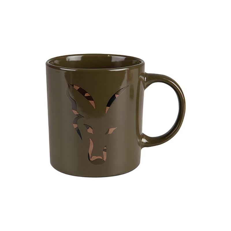 Mug Fox Green & Camo Head Ceramic Mug