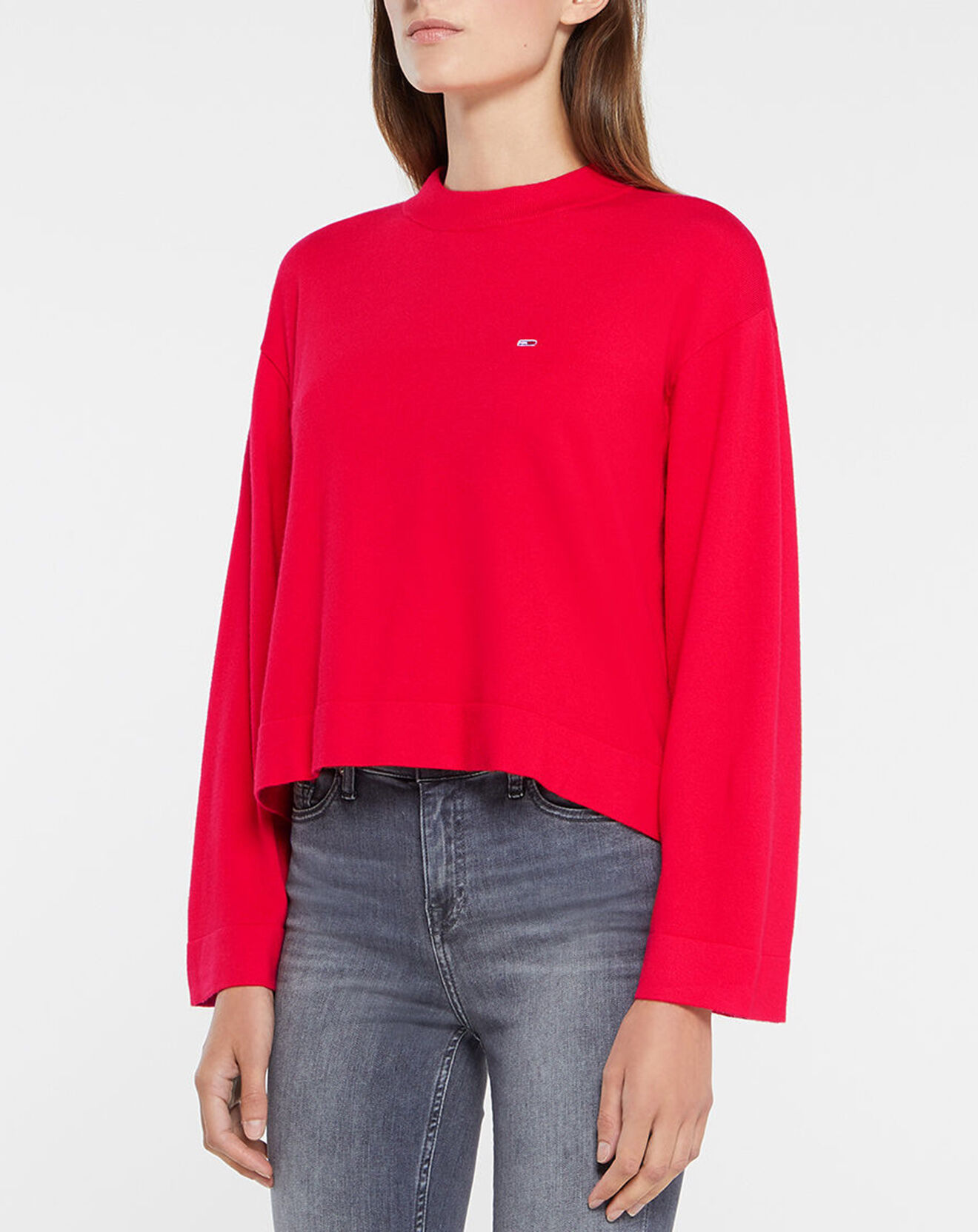 Tommy Jeans Pull Essential rouge