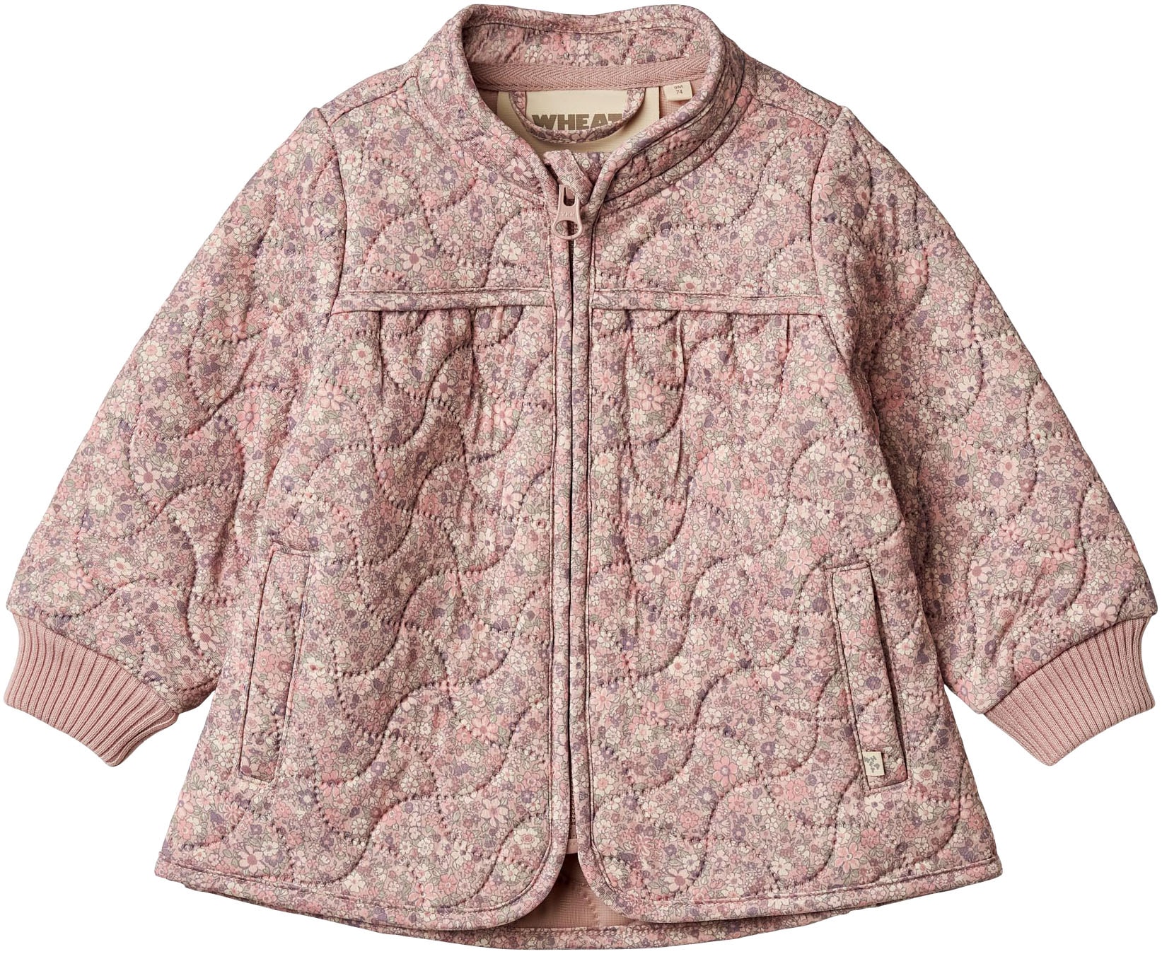 WHEAT Outdoorjacke »Thermo Jacket Tilde« ohne Kapuze wasserabweisend, mit Reflektoren