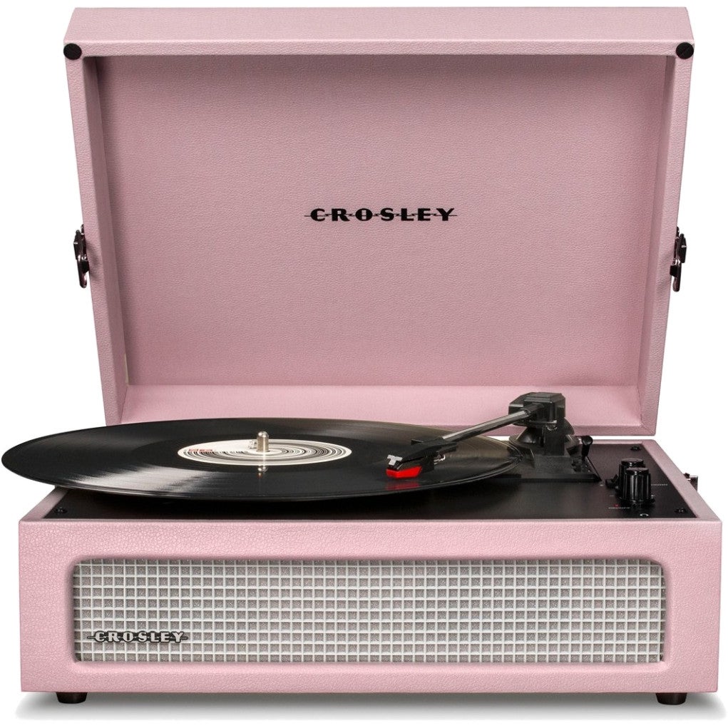 Crosley CR8017B-AM Voyager Amethyst Rose platenspeler met Bluetooth