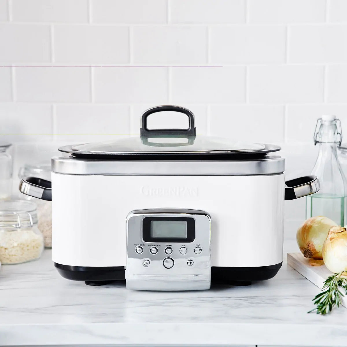 Greenpan Electricals Slow cooker 6L - Creme