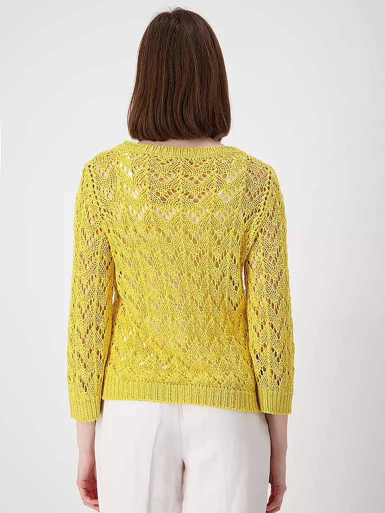 MONARI Pullover gelb