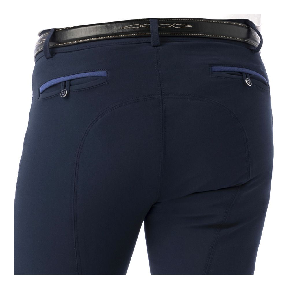 Equitheme GEORG - Pantalon siliconé Homme marine