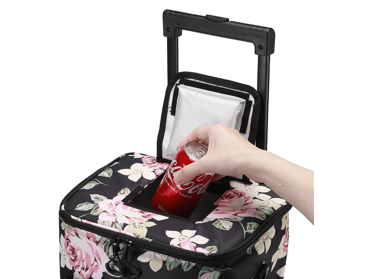 Brisby 32 liter trolley koeltas - Dark Flower