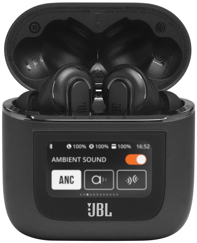 JBL Tour Pro 2 True Wireless in-ear høretelefoner (sort)