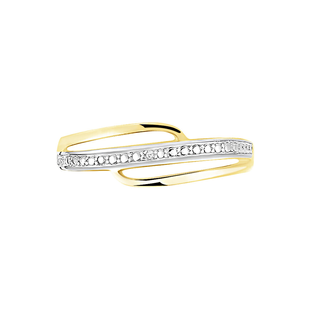 Bague Solena Or Jaune Diamant