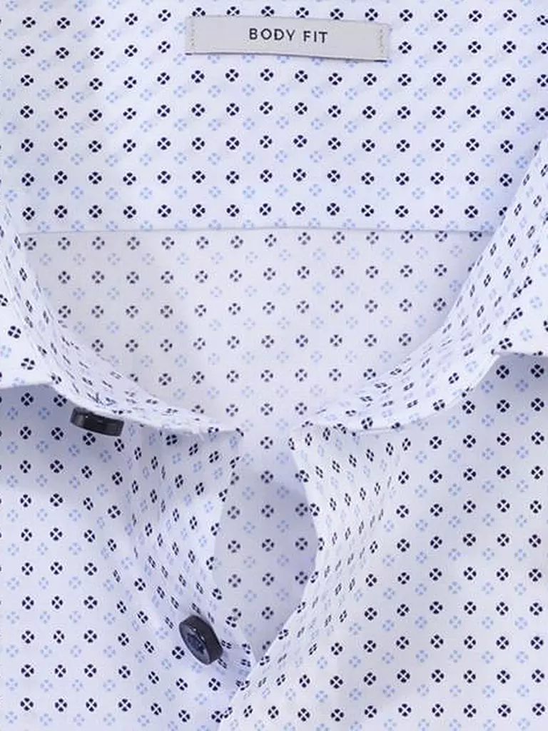 OLYMP LEVEL FIVE Hemd Body Fit weiss