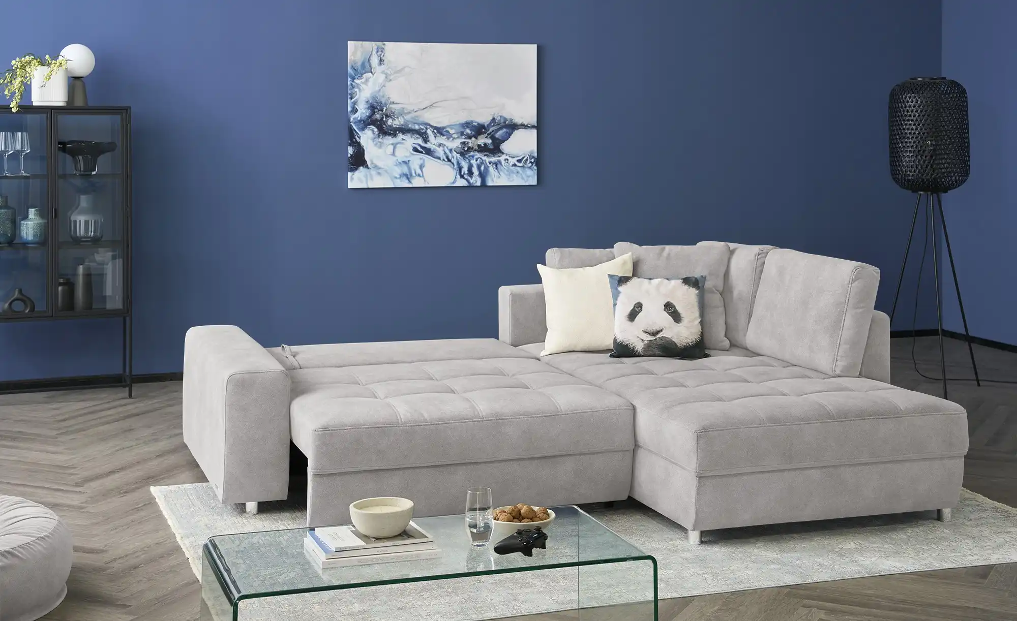 bobb Ecksofa  mit pflegeleichtem Bezugsstoff  Arissa de Luxe