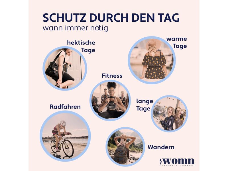 Womn Körperpuder Dry and Fresh 100 g Puder sorgt für Schutz vor Nässe, Schweissgeruch und Wundscheuern