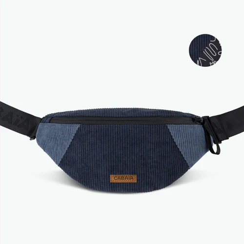 Sac banane Small Caen bleu