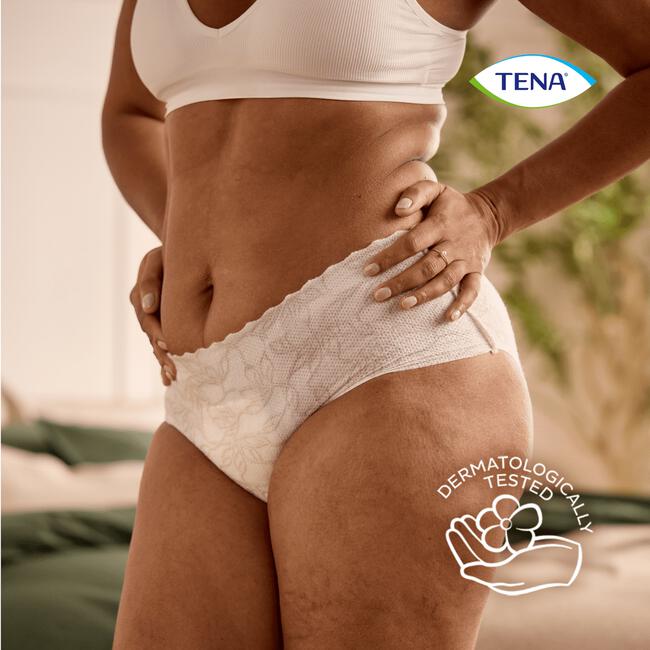 TENA Silhouette Plus Wit Wegwerp Broekjes Low Waist M