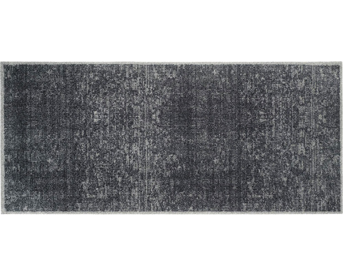 Universele fluwelen deurmat, antraciet, 67x150 cm