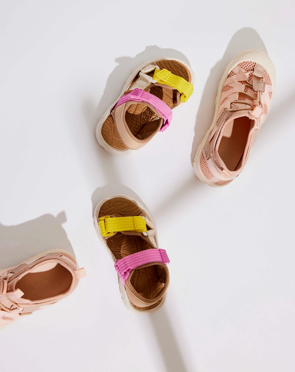 Klett-Sandalen NICO in yellow/pink