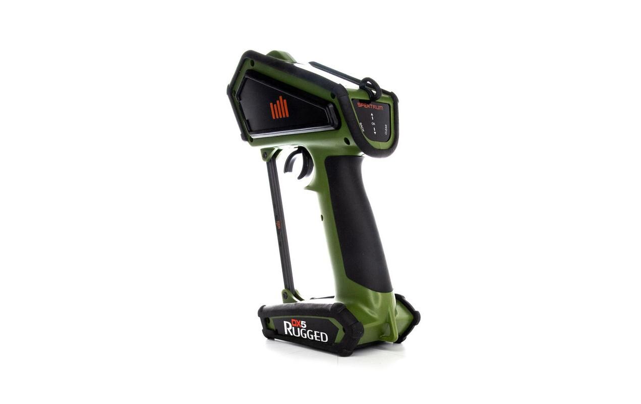 Fernsteuerung DX5 Rugged Grün<br>Die ideale Wahl für alle Off-Road-Piloten
