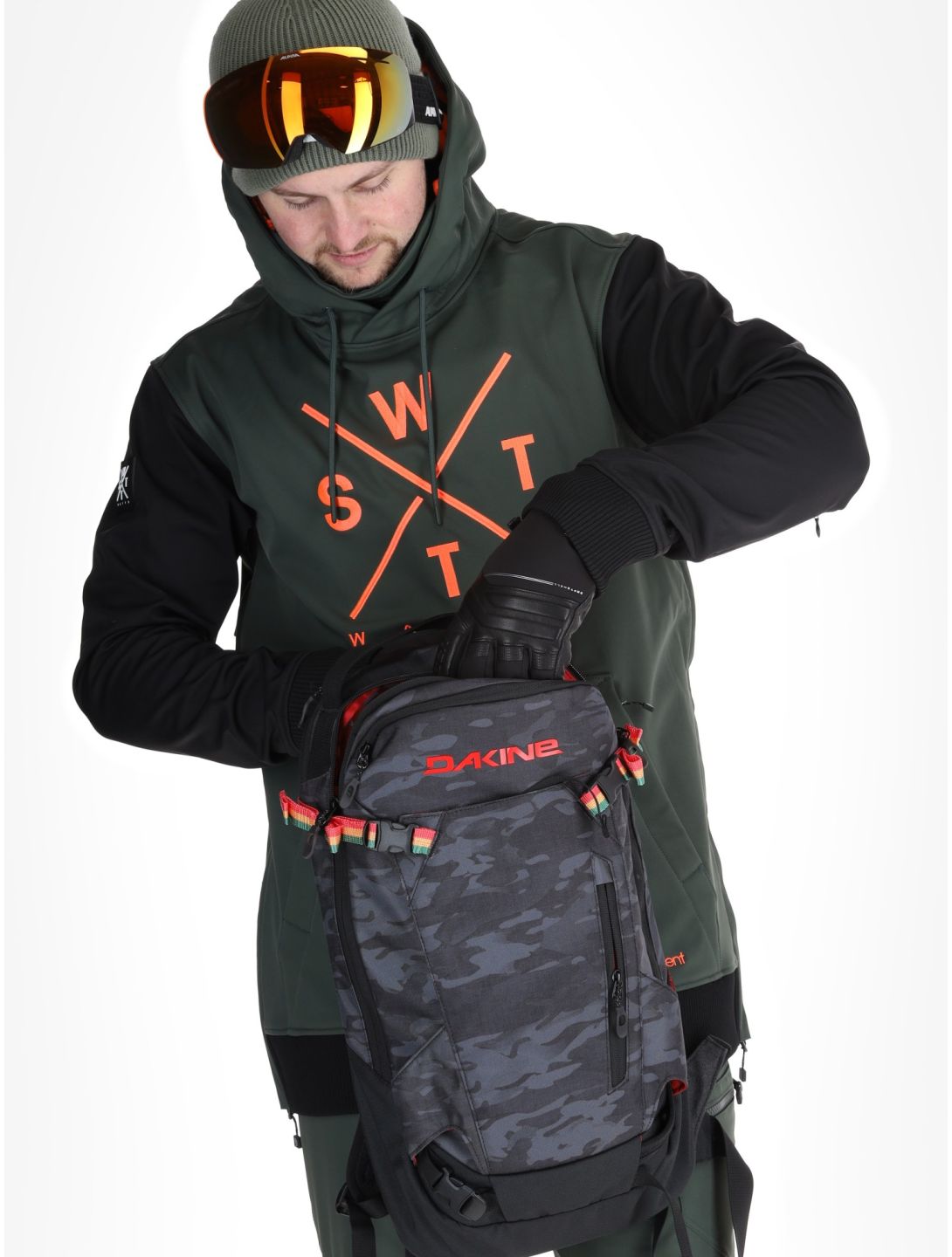 ORBITAL softshell ski-jas heren