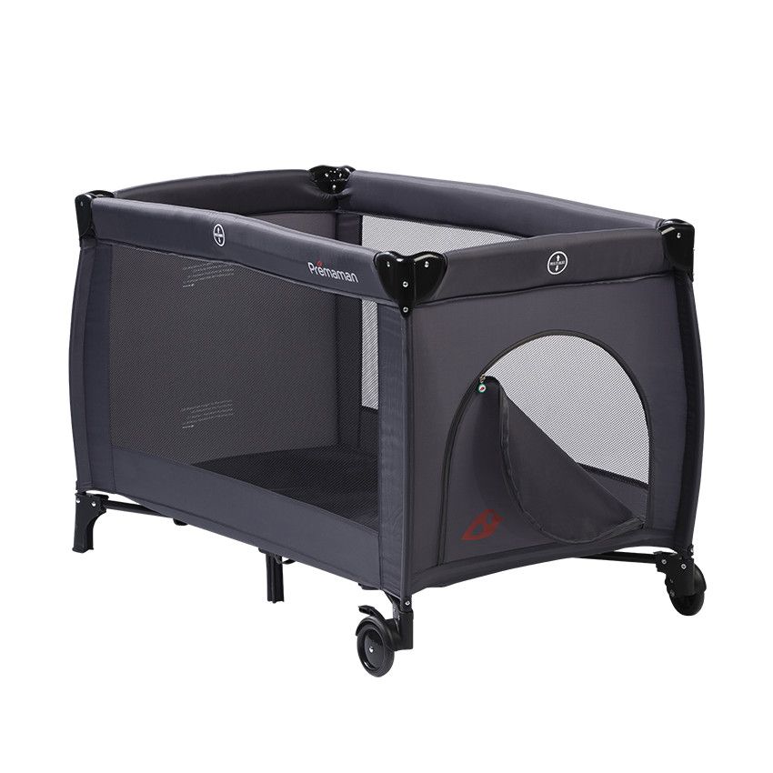 Lit de voyage Top - Anthracite - Ecru