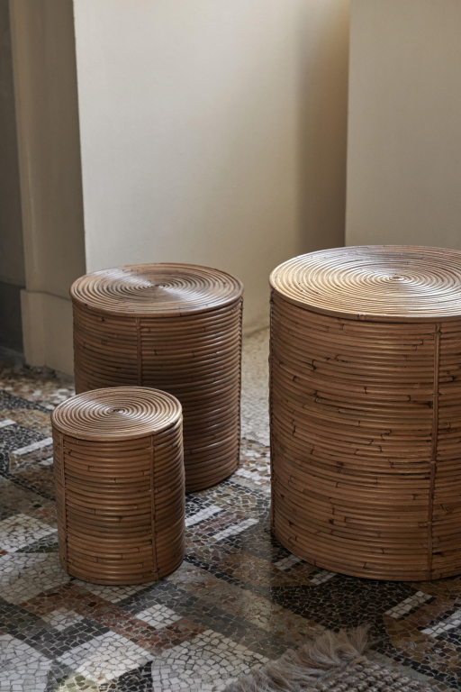 Ferm Living Column opbergmand set van 3