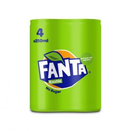 Fanta Exotisch suikervrij 4-pack