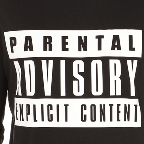 Tee Shirt Manches Longues Classic Logo Noir