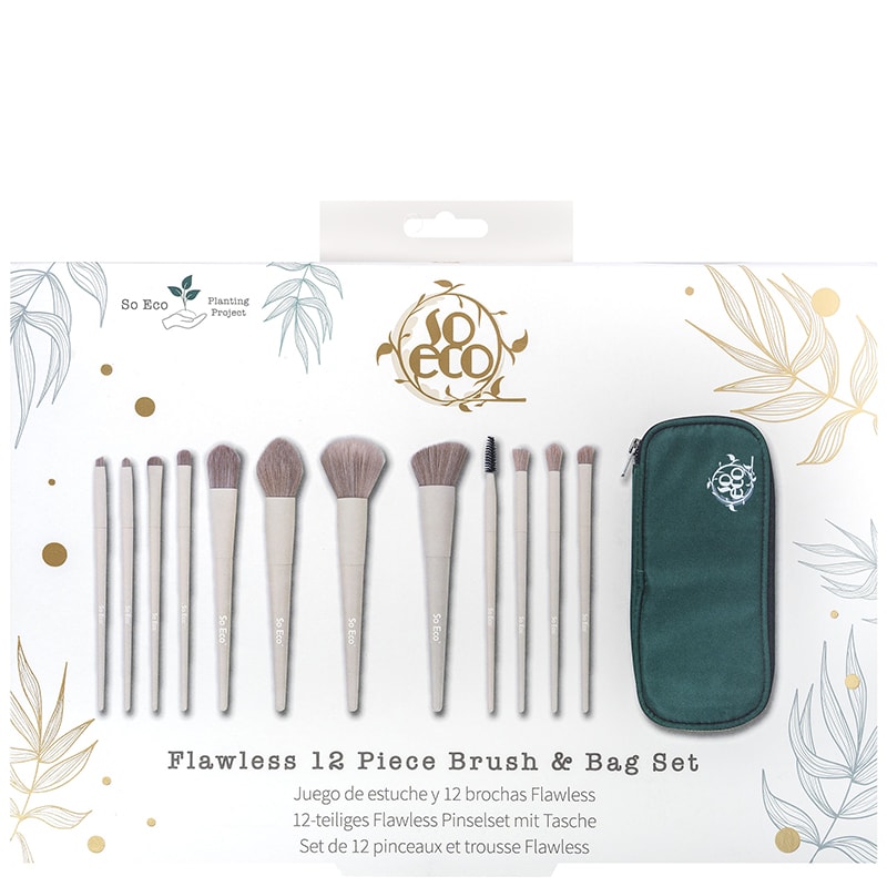 Coffret pineaux - Teint & yeux - 13 produits
