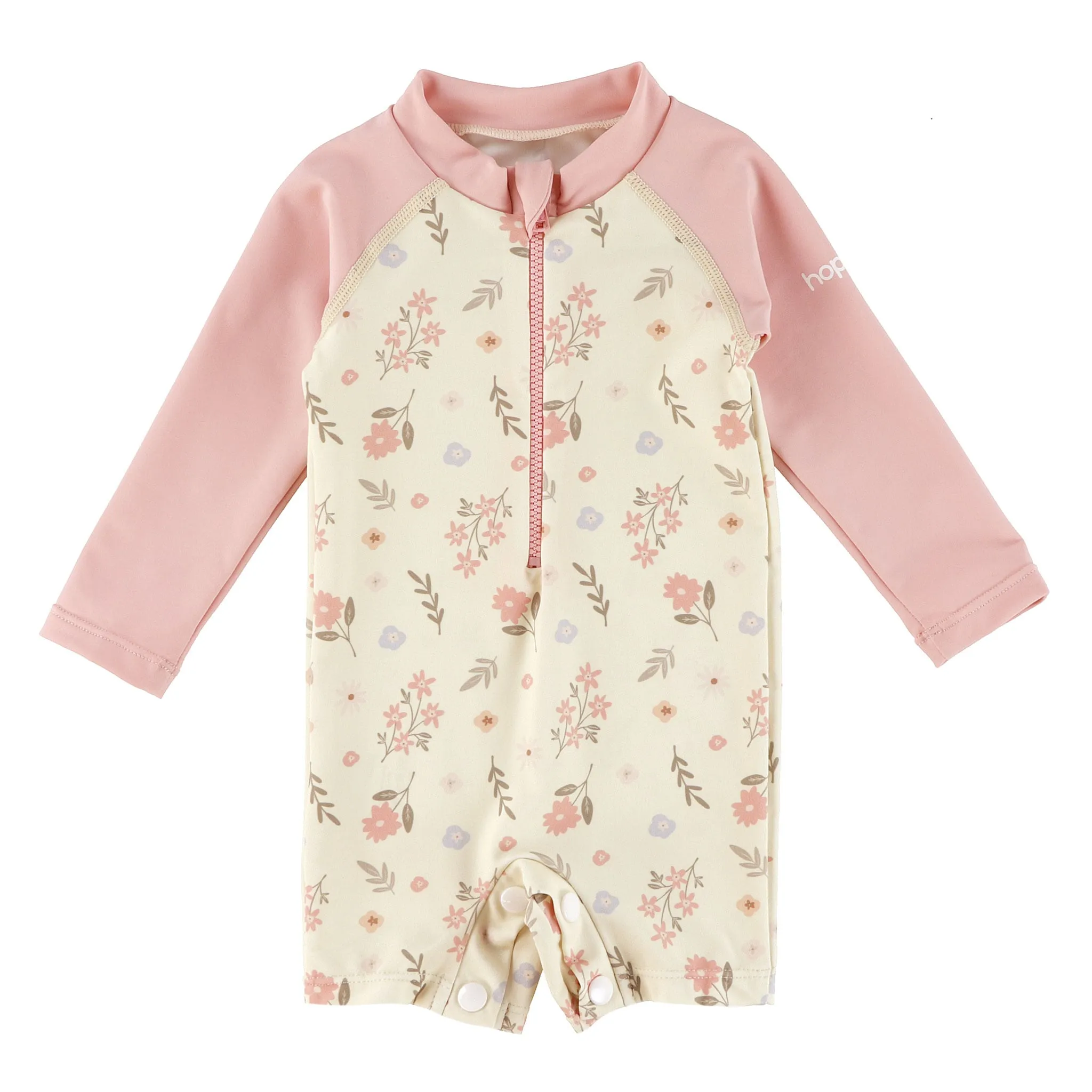 Hopalo Maillot UV Floral 3-24mois