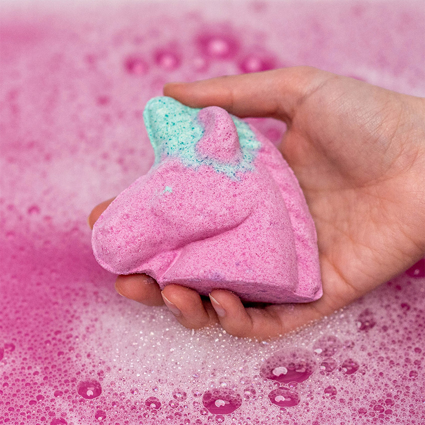 Bombe de bain Licorne magique (coloris aléatoire)