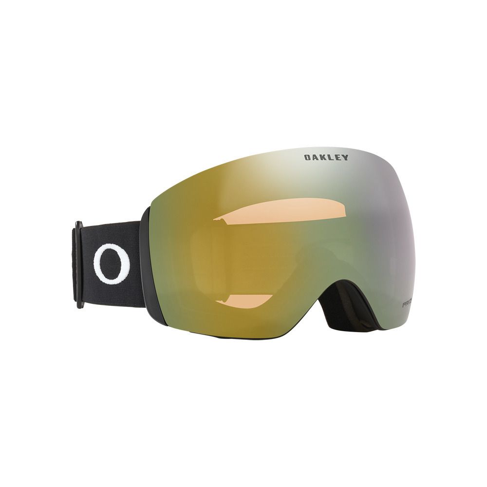 Oakley FLIGHT DECK L - Masque de ski matte black/prizm sage gold