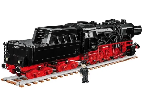 COBI DR BR 52 Steam Locomotive, Byggesten, 10 År, 2476 stk