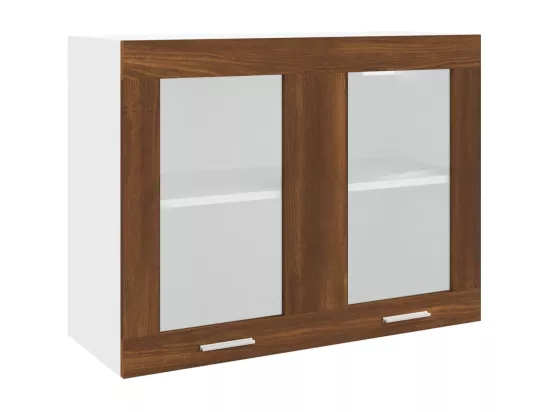 Armoire en verre suspendue 
