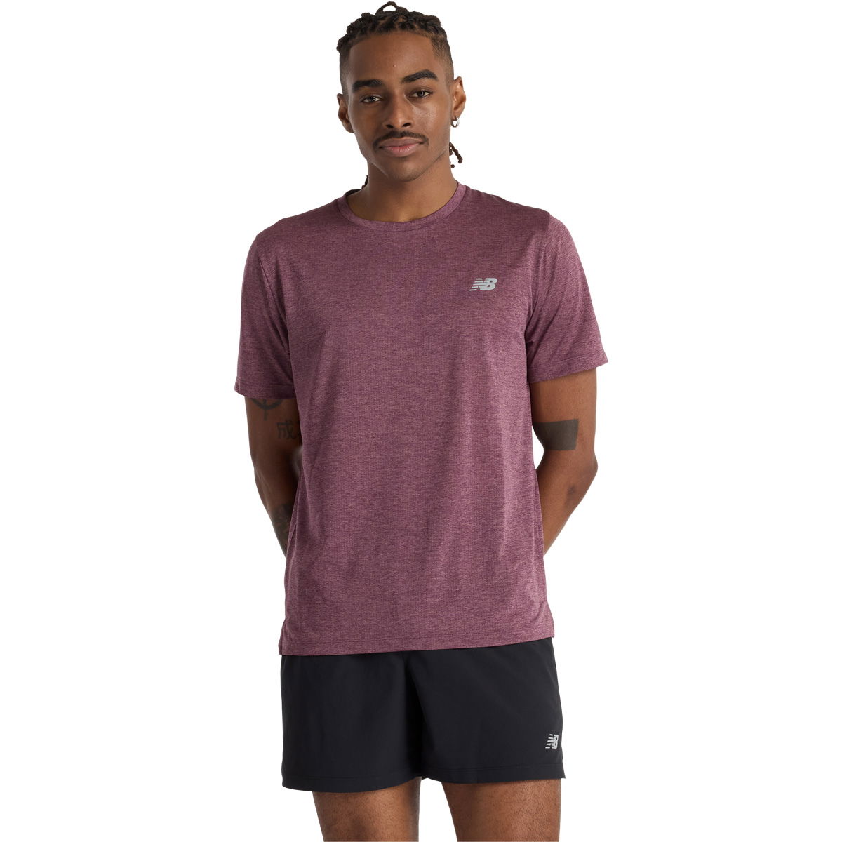 New Balance Athletics Run Løbe T-shirt Herre