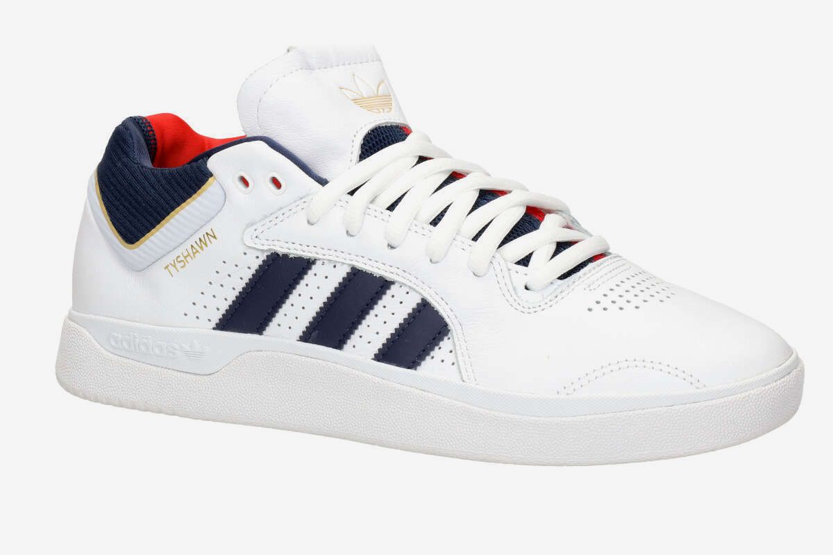 adidas Skateboarding Tyshawn Schuh (white royal blue gold)