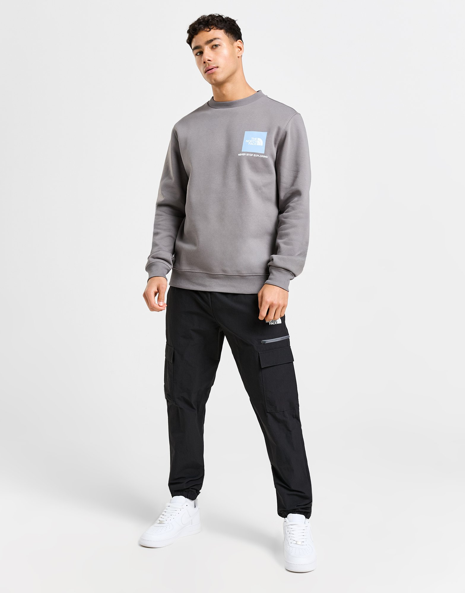 The North Face Sweatshirt Fine Box Crew Homme