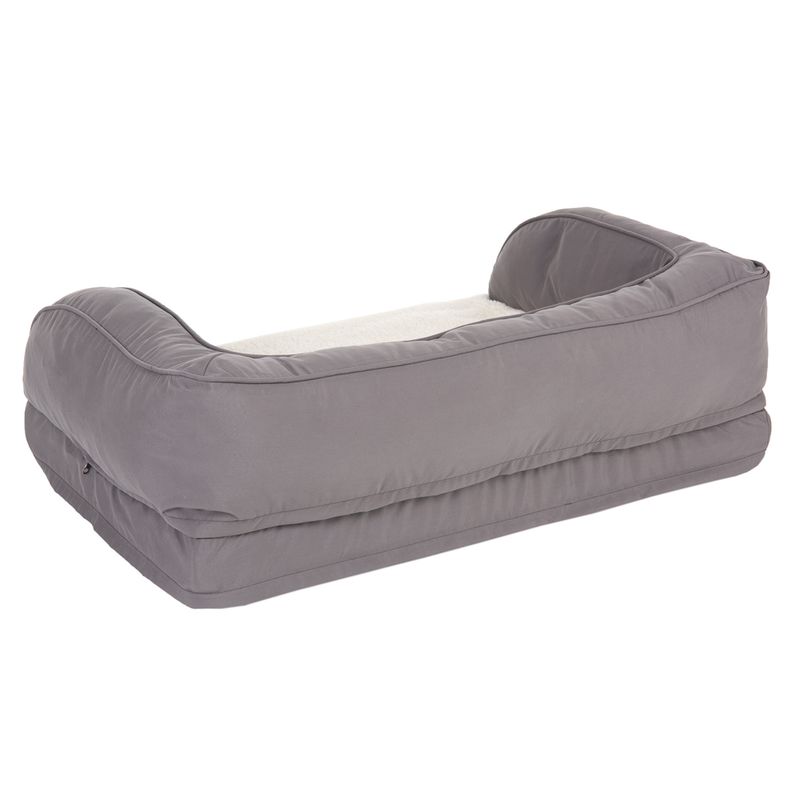 Canapé orthopédique gris