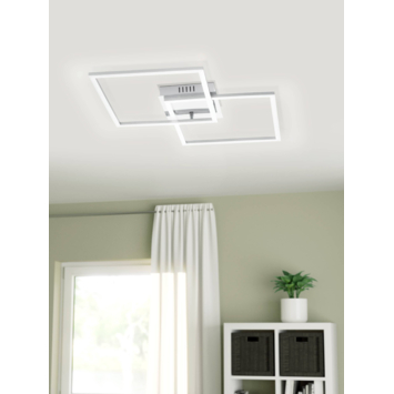 EGLO LED Plafondlamp Palmaves-1 Bluetooth nikkel