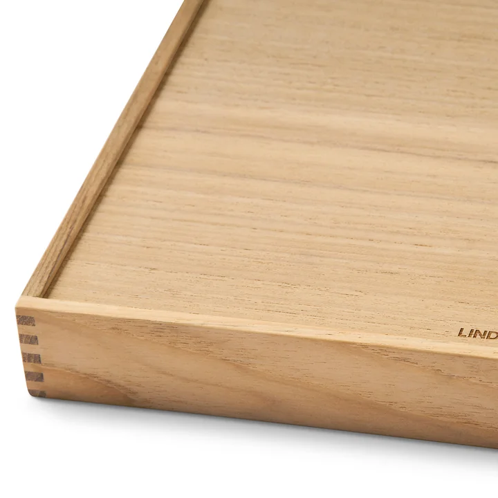Lind DNA - Even Teak Tablett Square M, Teak / Nupo natur