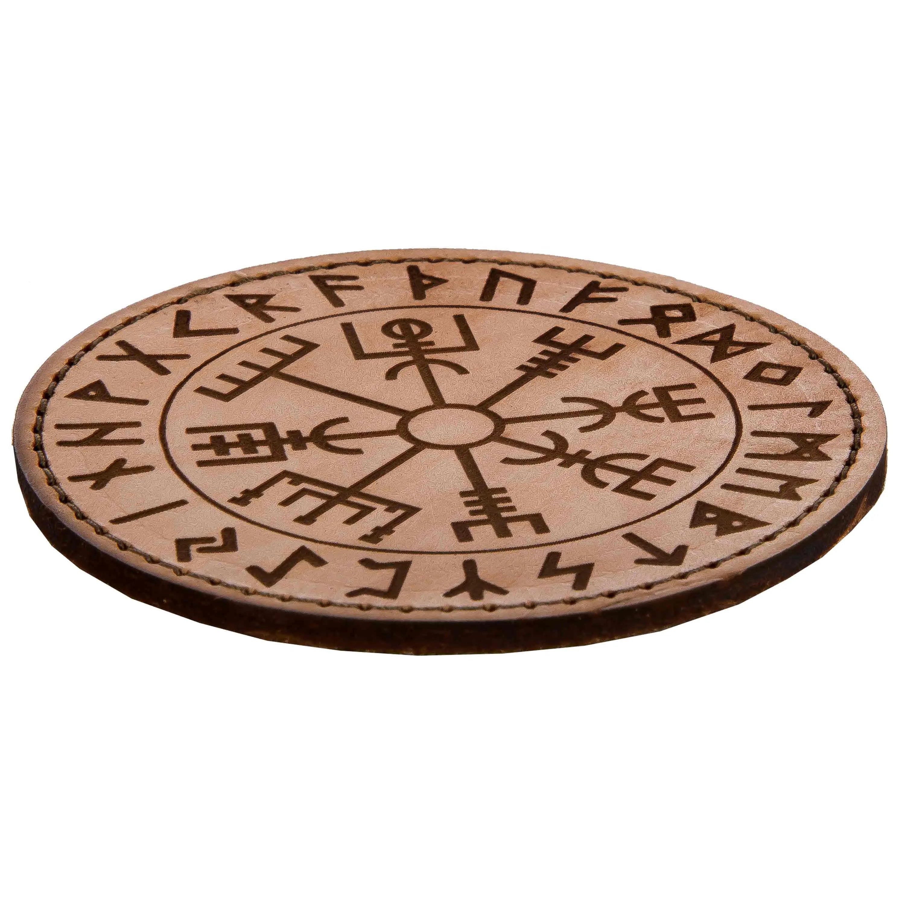 MD-Textil -  Lederpatch Vegvísir